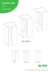 Wren Kitchens Walk in 2070 Assembly Manual