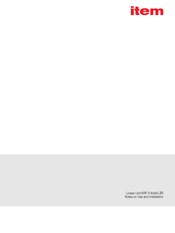 ITEM 0.0.641.21 Notes On Use And Installation