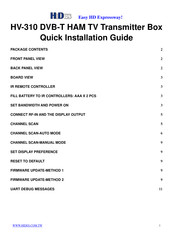 Hides HV-310 Quick Installation Manual
