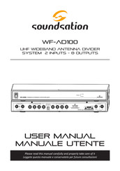 soundsation WF-AD100 User Manual