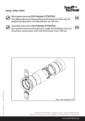 Hauff-Technik ESH PolySafe VT75 Assembly Instruction Manual