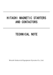 Hitachi HS25-T Technical Notes