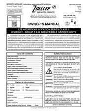 Zoeller X70 Series Owner's Manual