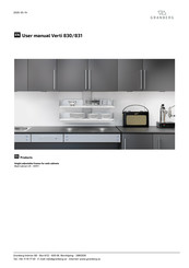 Granberg Verti 830 User Manual