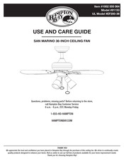 Hampton bay EF200-36 Manuals | ManualsLib