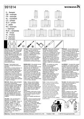 WIEMANN 991814 Manual