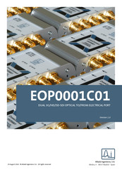 Albalá Ingenieros EOP0001C01 Installation Instructions Manual