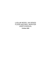 Ludlum Measurements 240S User Manual