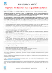 The M MEIDJO 2.0 User Manual