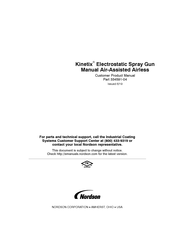 Nordson kinetix Customer Product Manual