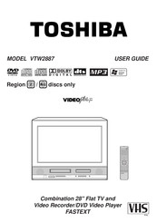 Toshiba VTW2887 User Manual
