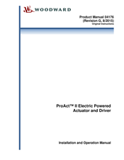 Woodward ProAct II Product Manual