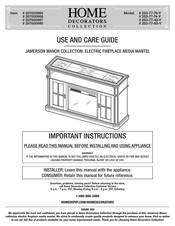 Home Decorators Collection 207000984 Use And Care Manual