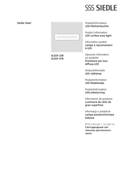 SSS Siedle SLEDF 378 Product Information
