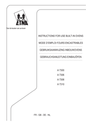 ETNA A 7310 Instructions For Use Manual