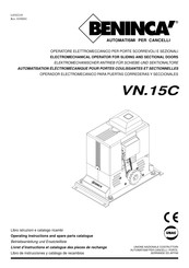 Benninca VN.15C Operating Instructions Manual