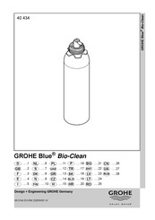 Grohe Blue Bio-Clean 40 434 Manual