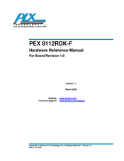 PLX Technology PEX 8112RDK-F Hardware Reference Manual