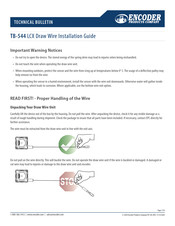 Encoder TB-544 Installation Manual