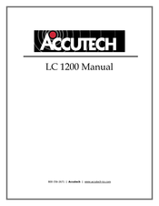 Accutech LC 1200 Manual