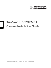 Interlogix TruVision HD-TVI 3MPX Installation Manual