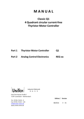 Unitek Classic Q1 230/180-15 Manual