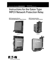 Eaton MPCV-GE Instruction Booklet