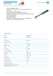 Mannesmann Demag 60060545 Operating Instructions Manual