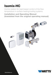 Watts Isomix-HC Installation And Operating Manual