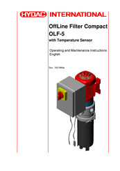 Hydac International OLF-5 Series Operating And Maintenance Instructions Manual