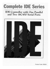 Boca Systems Complete IDE200 Manual