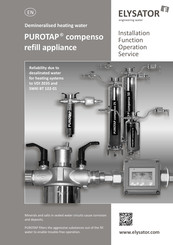 elysator PUROTAP compenso 2 Installation Function Operation Service