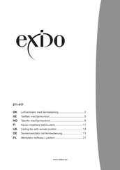 Exido 271-017 Manual