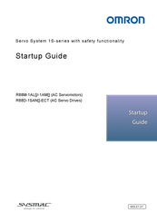 Omron R88D-1SAN-ECT Series Startup Manual