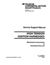 Teledyne D-3000 Series Maintenance Instructions Manual