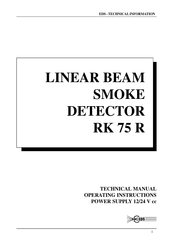 EDS RK 75 R Technical Manual Operating Instructions