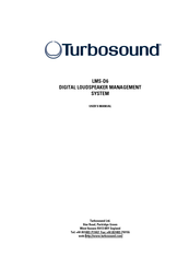 Turbosound LMS-D6 User Manual