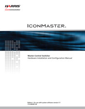 Harris IconMaster Installation And Configuration Manual
