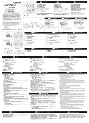 Omron H3cr F8 Manuals Manualslib