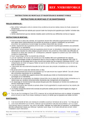 OMB API 602 Installation, Operation And Maintenance Manual