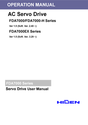 Higen FDA7020-H Operation Manual