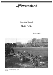 Kverneland RL Operating Manual
