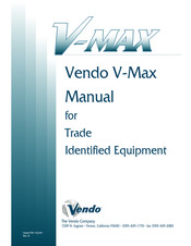 Vendo V-MAX 576 Parts And Service Manual