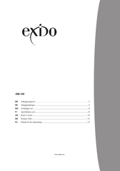 Exido 258-100 Manual