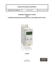 Johnson Controls VFD-SEC-236HE-2 Installation & Operation Manual