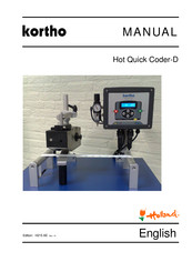Kortho Hot Quick Coder-D Series Manual