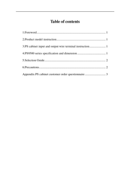 Powtran PS9500 Series Operating Manual