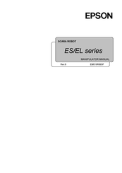 Epson EL Series Manipulator Manual