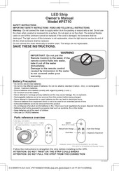 Bestway P5710 Owner's Manual