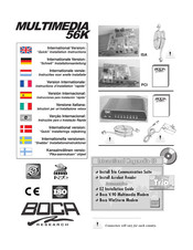 Boca Systems MultiMedia Quick Installation Instructions